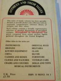 Antiques and their values.Pewter