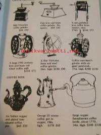 Antiques and their values .Kitchen equipment