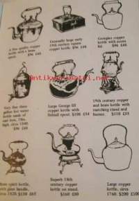 Antiques and their values .Kitchen equipment