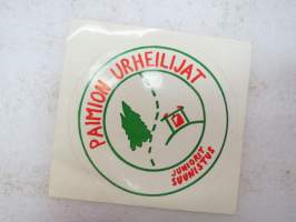 Paimion Urheilijat - Juniorit suunnistus -tarra / sticker
