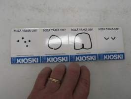 Mikä tämä on? - R Kioski -tarrasarja / stickers