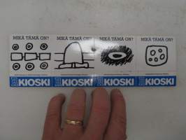 Mikä tämä on? - R Kioski -tarrasarja / stickers