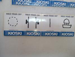 Mikä tämä on? - R Kioski -tarrasarja / stickers