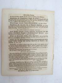 Åbo Tidningar 1833 nr 91, Onsdagen den 13. November, innehåller bl. a. följande artikel / annonser; Ytterligare om Gustaf II. Adolph såsom Psalmförfattare,