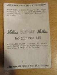 Hellas jääkiekkosarja 160 kuvaa 155 Heikki KoskimiesTappara