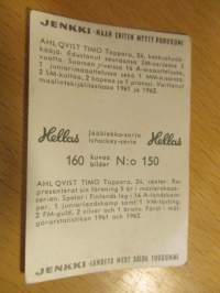 Hellas jääkiekkosarja 160 kuvaa 150 Timo Ahlqvist Tappara
