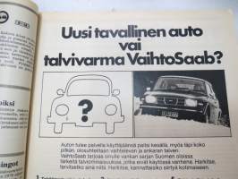 Tuulilasi 1977 nr 2, sis. mm. seur. artikkelit / kuvat / mainokset; Korjaamotestissä Peugeot ja Polski Fiat, Pikkudieselit Peugeot 304 GLD &amp; VW Golf GLD