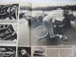 Tuulilasi 1977 nr 2, sis. mm. seur. artikkelit / kuvat / mainokset; Korjaamotestissä Peugeot ja Polski Fiat, Pikkudieselit Peugeot 304 GLD &amp; VW Golf GLD