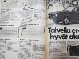 Tuulilasi 1977 nr 2, sis. mm. seur. artikkelit / kuvat / mainokset; Korjaamotestissä Peugeot ja Polski Fiat, Pikkudieselit Peugeot 304 GLD &amp; VW Golf GLD