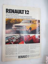 Tuulilasi 1977 nr 2, sis. mm. seur. artikkelit / kuvat / mainokset; Korjaamotestissä Peugeot ja Polski Fiat, Pikkudieselit Peugeot 304 GLD &amp; VW Golf GLD