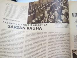 Suomen Kuvalehti 1947 nr 8, ilmestynyt 22.2.1947, sis. mm. seur. artikkelit / kuvat / mainokset; Kansikuva Lauri Parkkinen - pikaluistelun maailmanmestari, Pienet