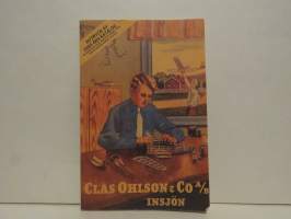 Clas Ohlson &amp; Co A/B. Uusintapainos vuoden 1945 katalogista