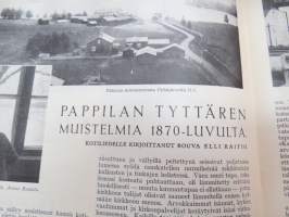 Kotiliesi 1933 -sidottu vuosikerta, kaikki kansikuvat (Rudolf Koivu) ja sisältöä näkyy kuvissa -family magazine, annual volume