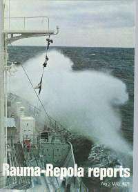 Rauma Repola Reports  1971 laivaesite varustamoesite laivayhtiöesite 16 sivua
