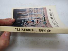 Yleisurheilu 1968-69 - Suomen Urheiluliiton vuosikirja -finnish athletics yearbook