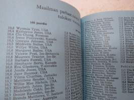 Yleisurheilu 1968-69 - Suomen Urheiluliiton vuosikirja -finnish athletics yearbook