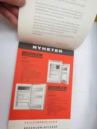 Vårt kylskåp heter Rosenlew -försäljningsbroschyr till återförsäljare / sales brochure for merchants, in swedish