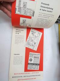 Vårt kylskåp heter Rosenlew -försäljningsbroschyr till återförsäljare / sales brochure for merchants, in swedish