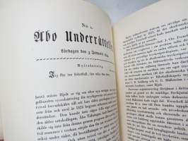 Bibelsällskapets Tryckeri några blad ur ett gammalt Åbotryckeris äldsta hävder -Raamattuseuran kirjapainon historiaa Turussa -history of a printing house in Turku