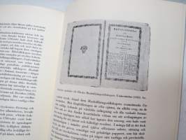 Bibelsällskapets Tryckeri några blad ur ett gammalt Åbotryckeris äldsta hävder -Raamattuseuran kirjapainon historiaa Turussa -history of a printing house in Turku