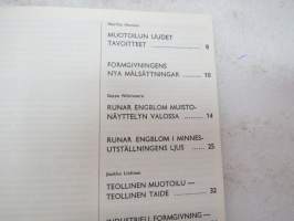 Suomen Taideteollisuusyhdistys vuosikirja 1968 ja toimintakertomus vuodelta 1967 -yearbook