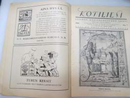 Kotiliesi 1926 nr 7, pääsiäisnumero -magazine