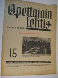 Opettajain lehti 1943 nr 15