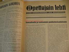 Opettajain lehti 1943 nr 15