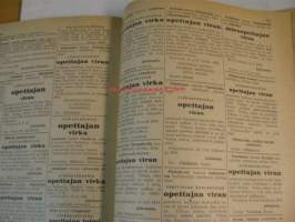 Opettajain lehti 1943 nr 15