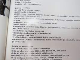 Oulu kaupungin muuttuva omakuva -osapainos Oulu-kuvateoksesta -picture book of Oulu