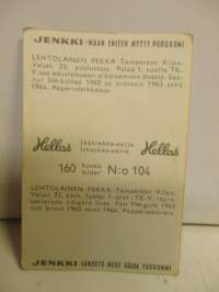 Hellas jääkiekkosarja 160 kuvaa  104 Pekka Lehtolainen - Koo-Vee