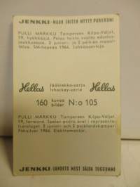 Hellas jääkiekkosarja 160 kuvaa  105 Markku Pulli - Koo-Vee