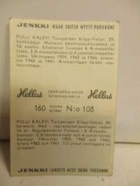 Hellas jääkiekkosarja 160 kuvaa  108 Kalevi Pulli - Koo-Vee
