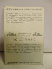 Hellas jääkiekkosarja 160 kuvaa  110 Erkki Suokko - Koo-Vee