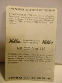 Hellas jääkiekkosarja 160 kuvaa  113 Pentti Pynnönen - Ilves