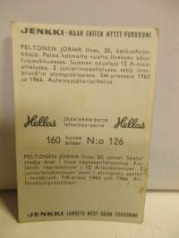 Hellas jääkiekkosarja 160 kuvaa  126 Jorma Peltonen - Ilves
