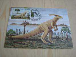 Dinosaurus, 1982, Sao Tome &amp; Principe, maksikortti, FDC.  Katso myös muut kohteeni mm. noin 1000 erilaista maksikorttia ja 1500 erilaista ensipäiväkuorta.