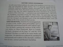 Historic American Indian Headdresses, 1990, USA, Proof-kortti, FDC, koko 15 cm x 22,5 cm.  Katso myös muut kohteeni mm. noin 1500 erilaista ensipäiväkuorta.