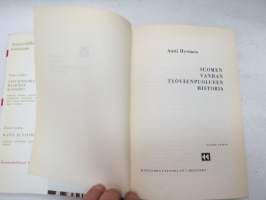 Suomen vanhan työväenpuolueen historia -history of old worker´s party of Finland