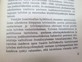 Suomen vanhan työväenpuolueen historia -history of old worker´s party of Finland