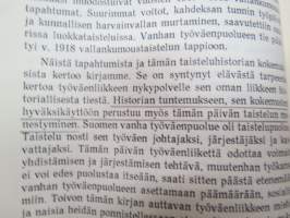 Suomen vanhan työväenpuolueen historia -history of old worker´s party of Finland