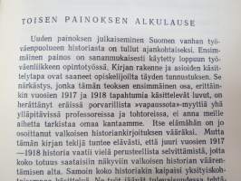Suomen vanhan työväenpuolueen historia -history of old worker´s party of Finland