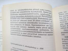 Suomen vanhan työväenpuolueen historia -history of old worker´s party of Finland