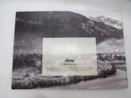 The Jeep Book 2003 -myyntiesite / sales brochure