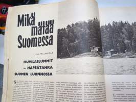 Suomen Kuvalehti 1965 nr 22, ilmestynyt 29.5.1965 -weekly magazine