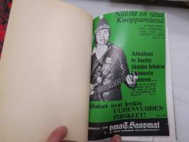 OmaTSanomat - Oy Turun Sanomain henkilökuntalehti 1976-77 yhteensidotut vuosikerrat -annual volumes of personnel magazine