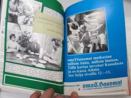 OmaTSanomat - Oy Turun Sanomain henkilökuntalehti 1976-77 yhteensidotut vuosikerrat -annual volumes of personnel magazine