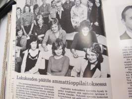 OmaTSanomat - Oy Turun Sanomain henkilökuntalehti 1976-77 yhteensidotut vuosikerrat -annual volumes of personnel magazine