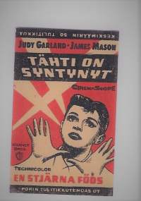 Tähti on syntynyt / elokuvamainos -  tulitikkuetiketti