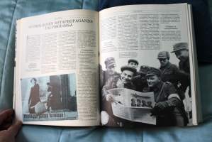 Suomi sodassa - talvi- ja jatkosodan tärkeät päivät. 1983, 2. painos. Mainio faktateos sodistamme. Sotatoimialuekartta kirjan perässä